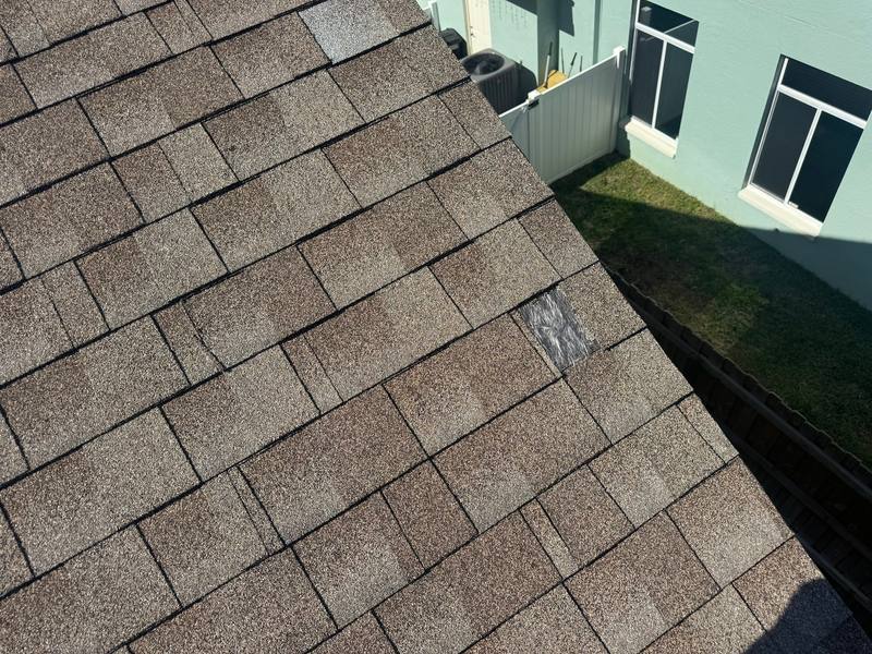 roofing project near Tullamore Pl in Tampa