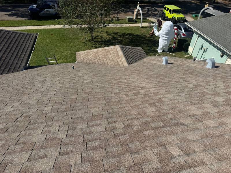 residential roof replacement by Hloska Roofing in Tampa