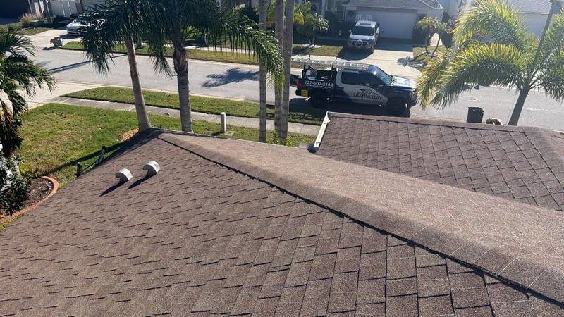 roofing project near Sandy Hills Ave in Tarpon Springs