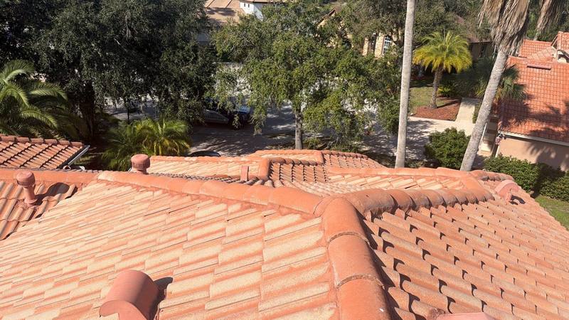 completed roofing project in New Port Richey FL