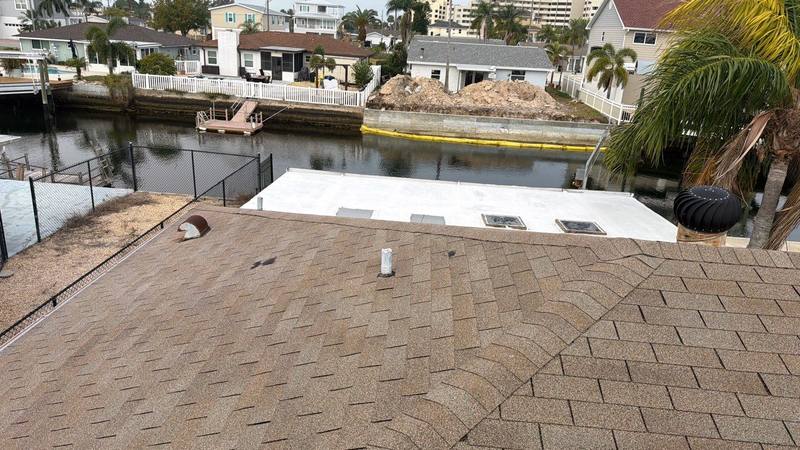 completed roofing project in Hudson FL