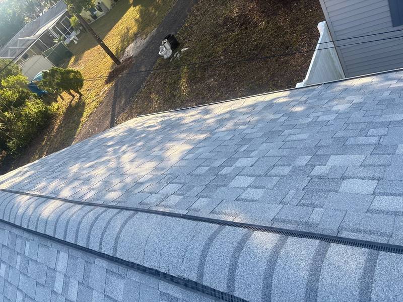 residential shingle roof replacement by Hloska Roofing in New Port Richey