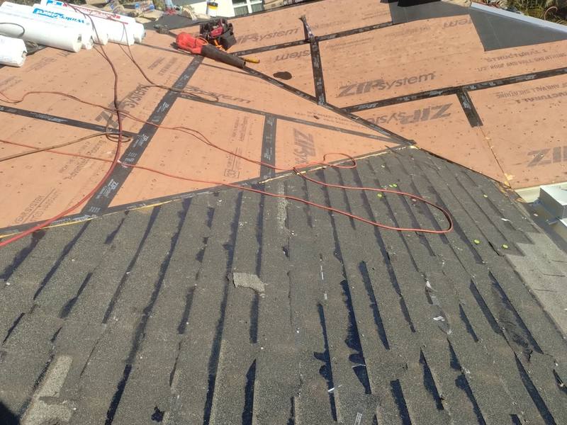 completed roofing project in Tampa FL