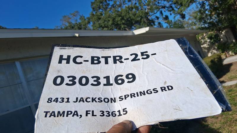 roofing project near Jackson Springs Road in Tampa
