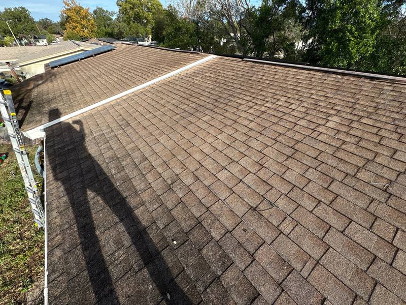 completed roofing project in New Port Richey FL