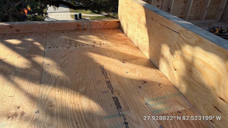 completed roofing project in Tampa FL
