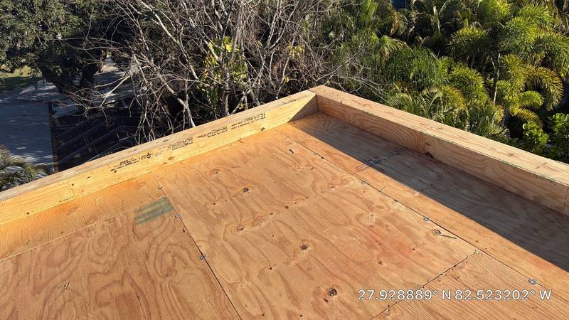 residential roof replacement by Hloska Roofing in Tampa