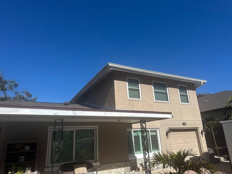 completed roofing project in Dunedin FL