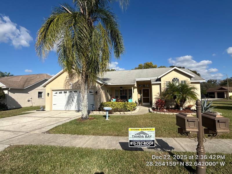 residential roof replacement by Hloska Roofing in New Port Richey