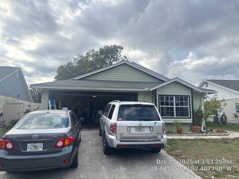 residential roof replacement by Hloska Roofing in Lutz