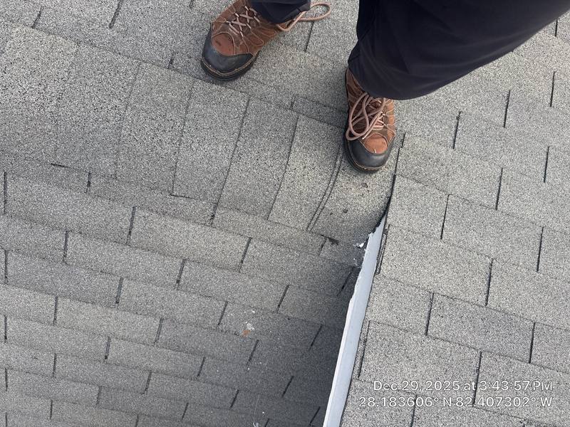 residential roof replacement by Hloska Roofing in Lutz