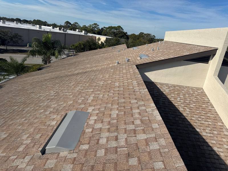 residential roof replacement by Hloska Roofing in Clearwater
