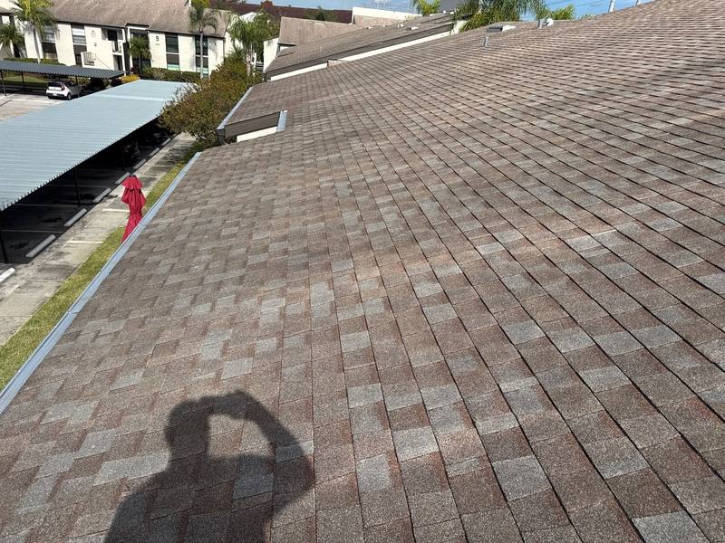 residential roof replacement by Hloska Roofing in Clearwater