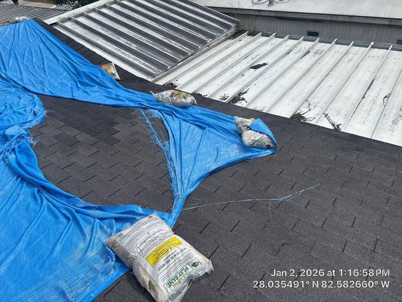 roofing project near Barnside Pl in Tampa