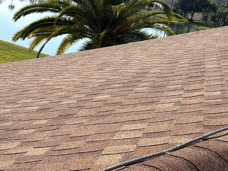 completed roofing project in Trinity FL