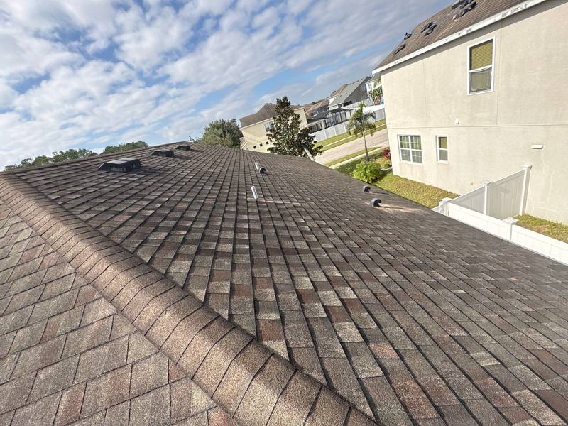 completed roofing project in Wesley Chapel FL