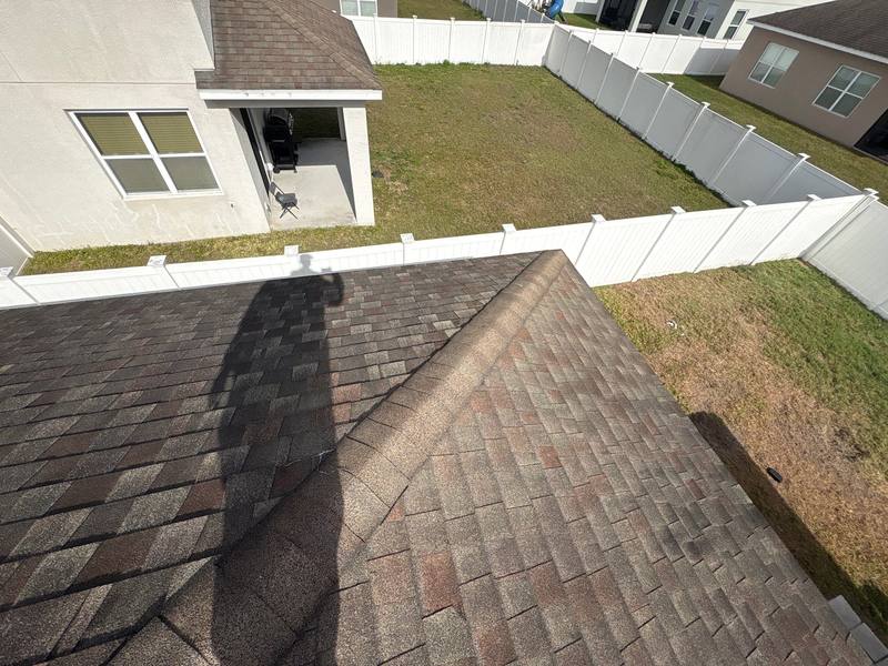 residential roof replacement by Hloska Roofing in Wesley Chapel
