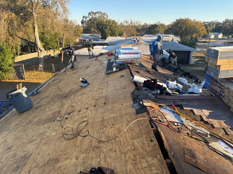 roofing project near Shadow Ridge Blvd in Hudson