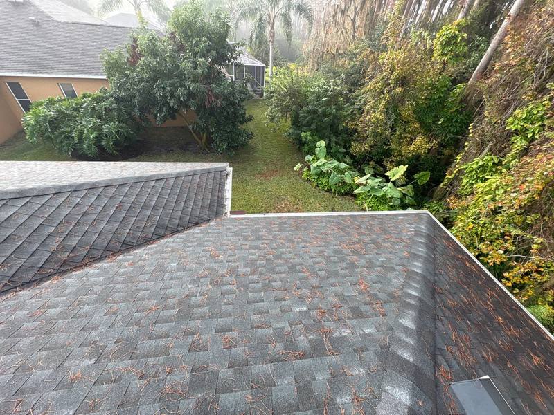 completed roofing project in Lutz FL