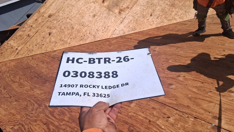 residential shingle roof replacement by Hloska Roofing in Tampa