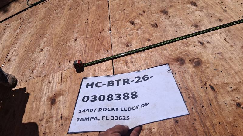roofing project near Rocky Ledge Dr in Tampa