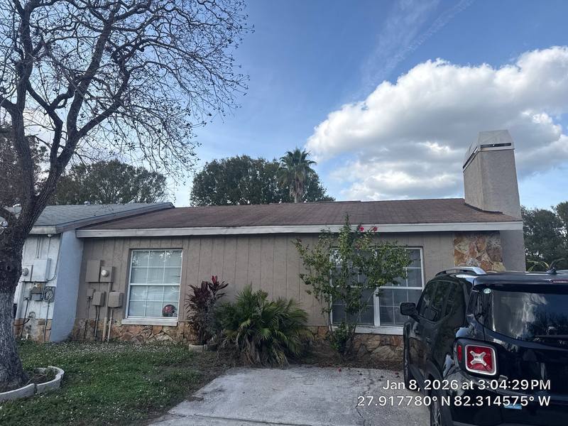 residential roof replacement by Hloska Roofing in Brandon