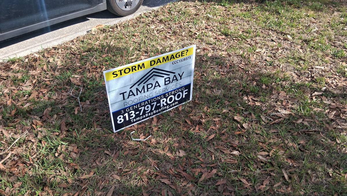 roof replacement in Tampa, Florida