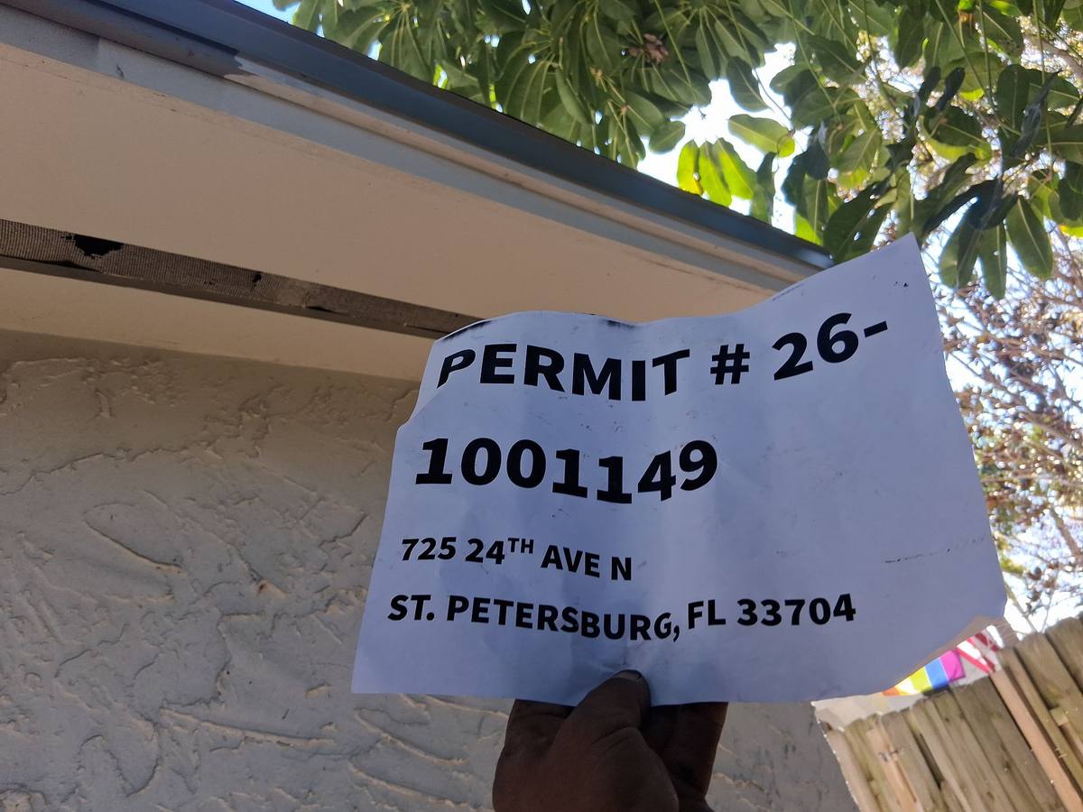roof replacement in St. Petersburg, Florida