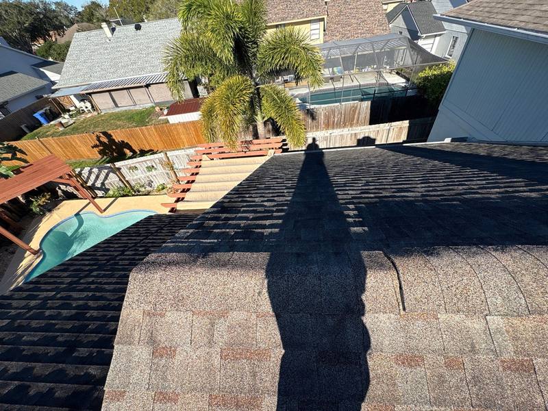 completed roofing project in Brandon FL