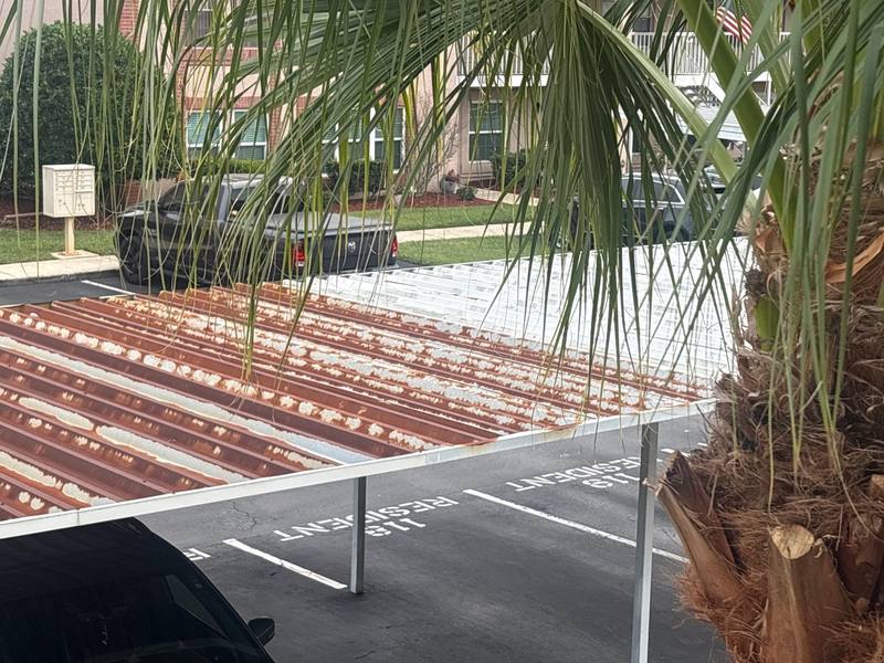residential metal roof replacement by Hloska Roofing in New Port Richey