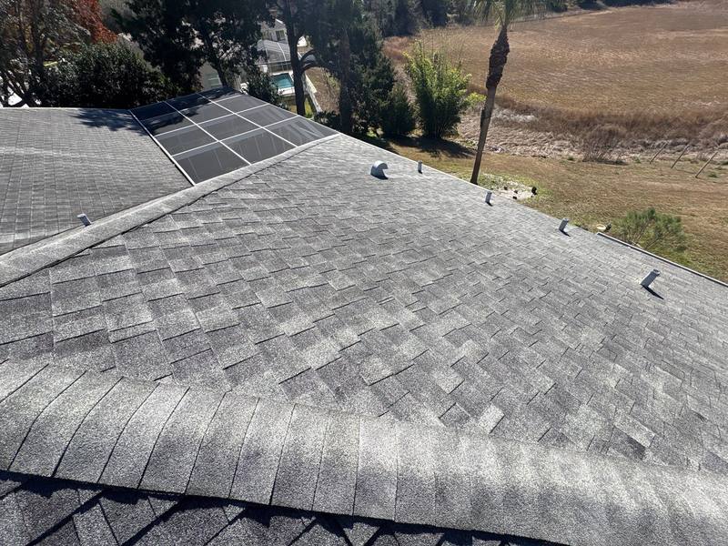 residential roof replacement by Hloska Roofing in Hudson