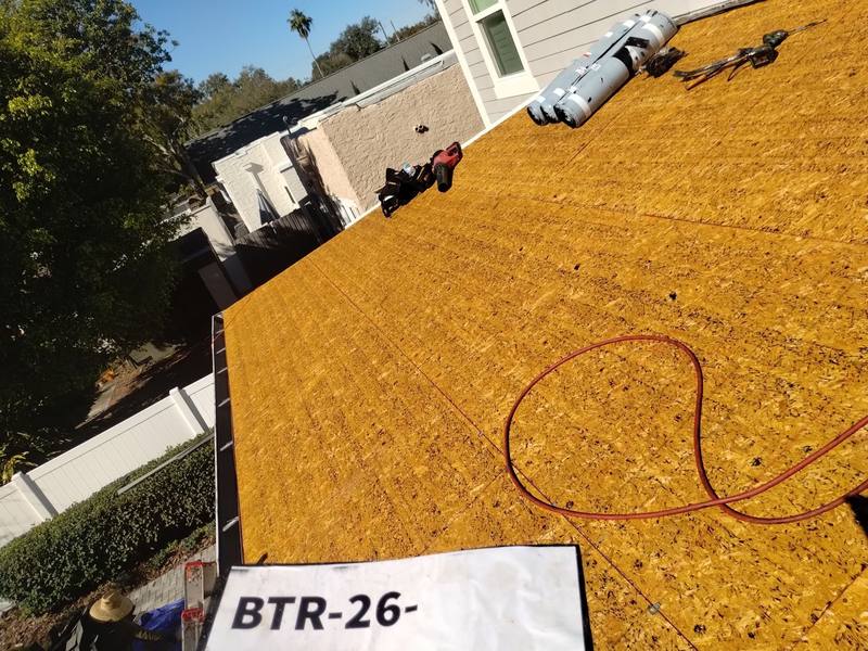 roofing project near W San Juan St in Tampa
