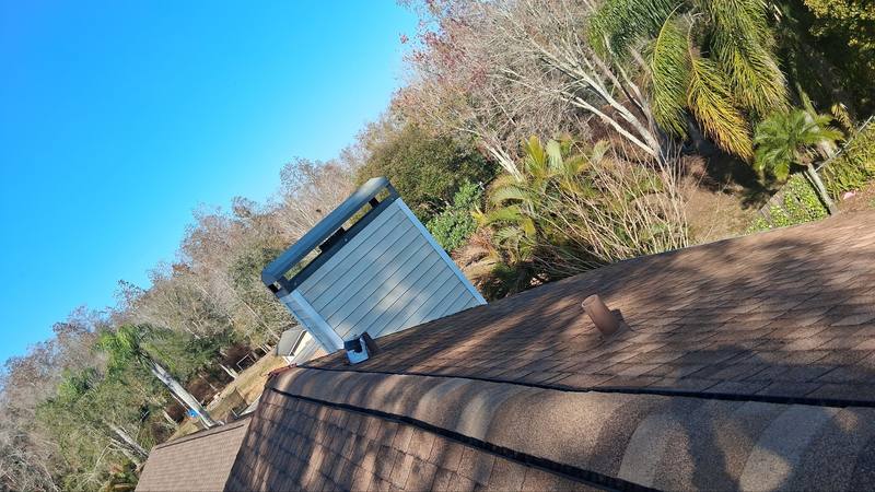 residential shingle roof replacement by Hloska Roofing in Tampa