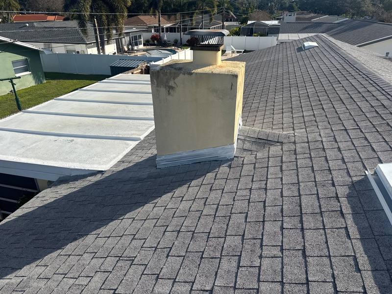 completed roofing project in Seminole FL