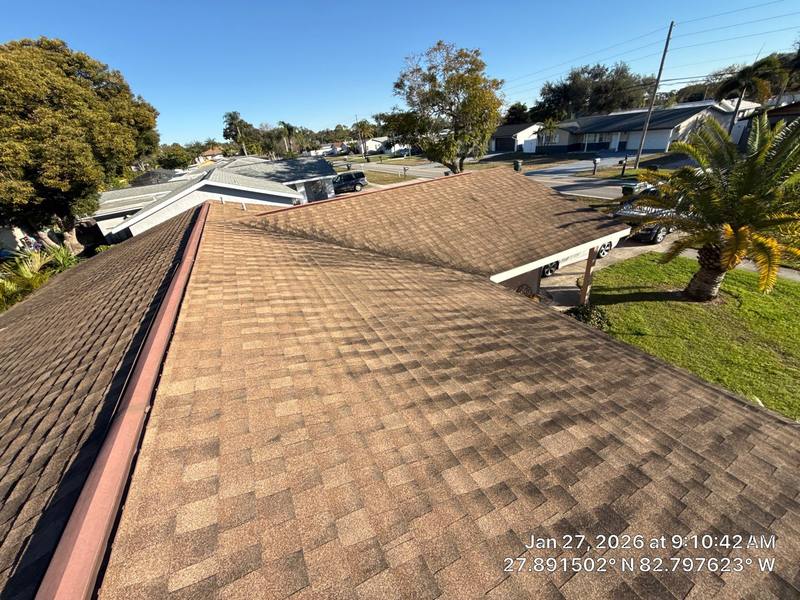 residential shingle roof replacement by Hloska Roofing in Largo