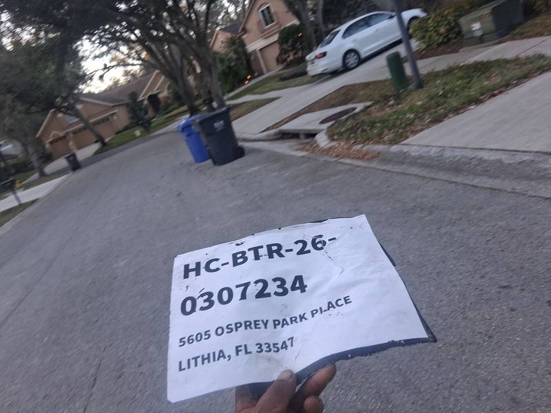 roofing project near Osprey Park Pl in Fish Hawk