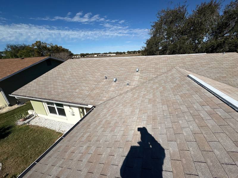 residential shingle roof replacement by Hloska Roofing in Port Richey