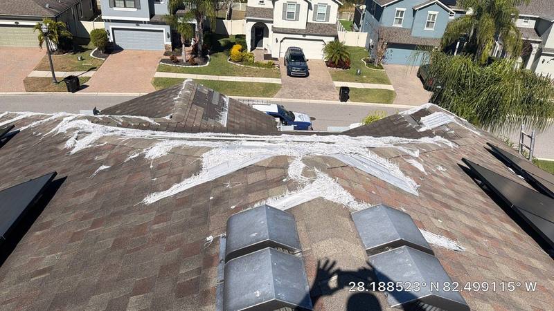 residential shingle roof replacement by Hloska Roofing in Land O' Lakes