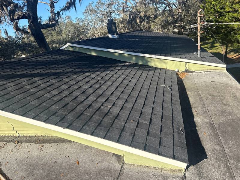 completed roofing project in Tampa FL