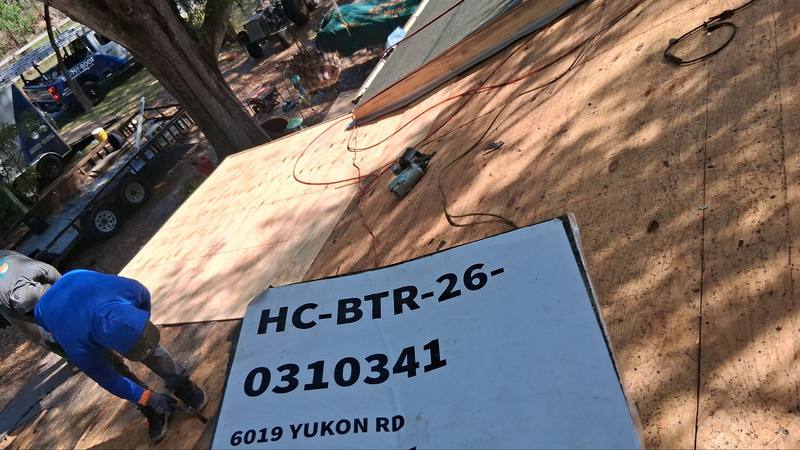 shingle roof replacement in Dover, Florida