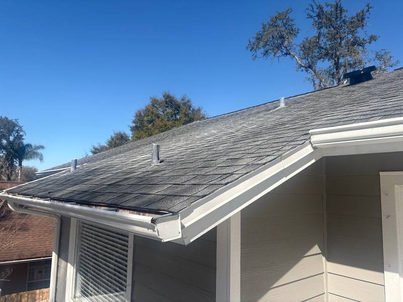 completed roofing project in Tampa FL