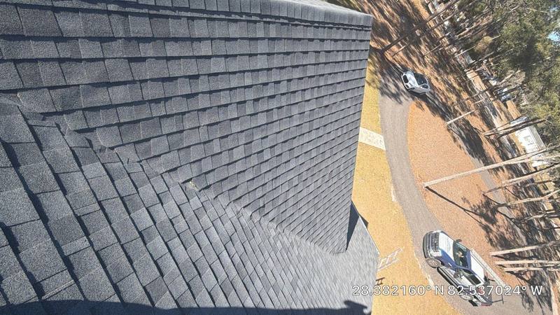 completed roofing project in Spring Hill FL