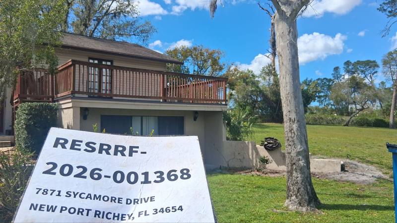 residential roof replacement by Hloska Roofing in New Port Richey