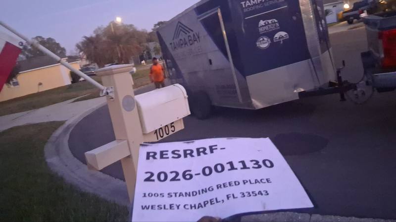 roof repair in Wesley Chapel, Florida