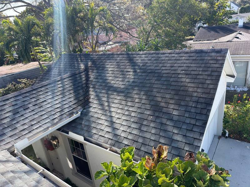 residential roof replacement by Hloska Roofing in Tampa