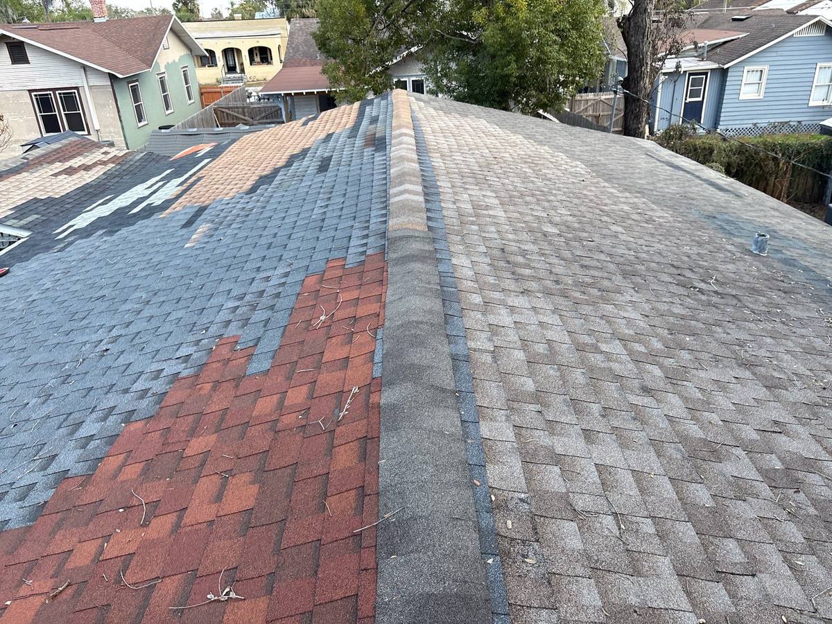shingle roof replacement in Lakeland, Florida
