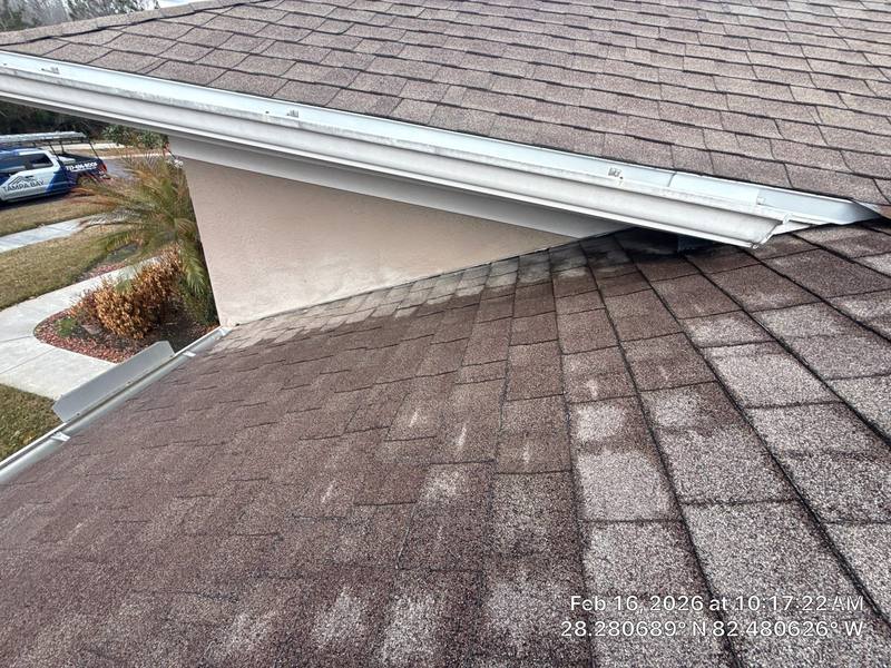 completed roofing project in Land O Lakes FL