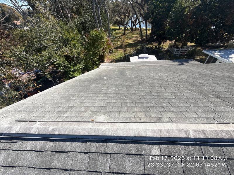 completed roofing project in Hudson FL