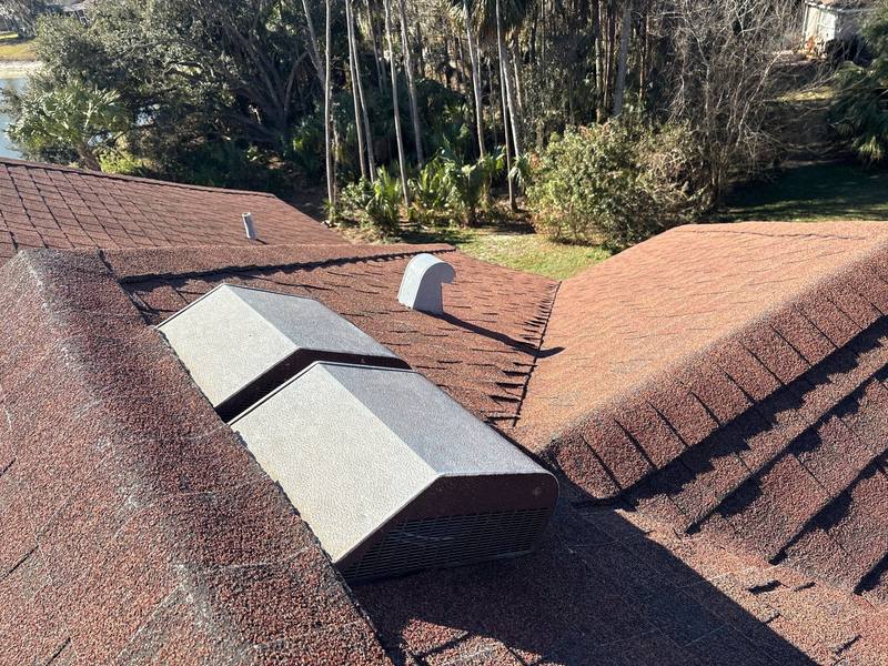 residential shingle roof replacement by Hloska Roofing in Tampa
