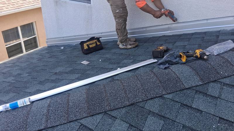 roofing project near Great Laurel Ave in Tampa